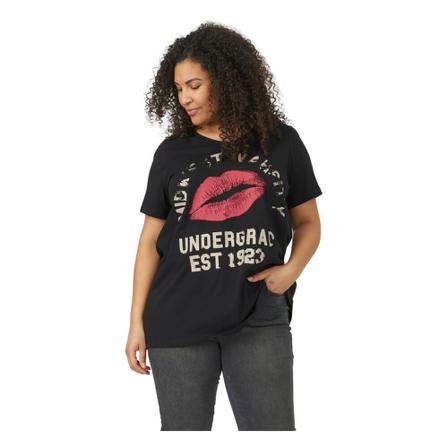 Adia Nedda T-Shirt Sort, Dame T-shirts