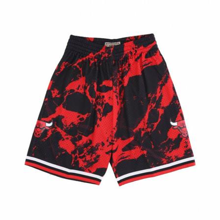 Mitchell & Ness, basketball shorts nba team marble swingman hardwood classics chibul Rood, Heren, Maat:M