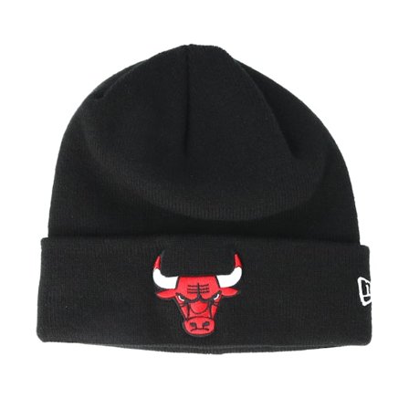New Era - NBA Black cuff Beanie - Chicago Bulls Essential Knit Black Cuff @ Hatstore
