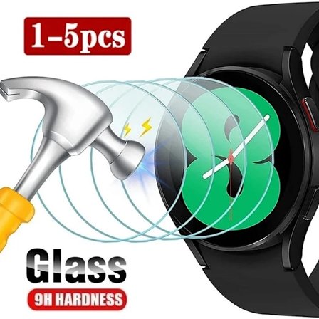 För Samsung Galaxy Watch 4 40MM 44MM Härdat Glas Skärmskydd för Samsung Galaxy Watch 4 Classic 42MM 46MM Glasfilm