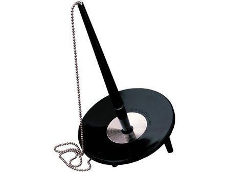 BALLOGRAF Kulpenna Deskset medium blått bläck svart - Lyreco - Kontorsmaterial - Pennor - Kulpennor