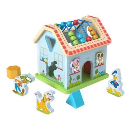 Disney Wood Mickey Activity House- Aktivitetshus Multifärg