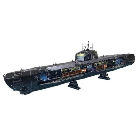 3d Pussel Metall - Berömda Fordon - German U Boat Type Xxi