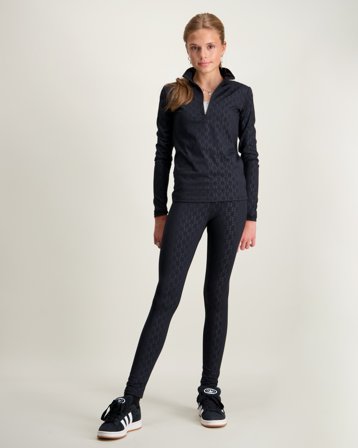 Sofie Schnoor AvalinaSY Legging Noir Leggings & collants Fille - Kids Brand Store