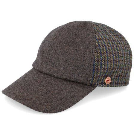 Mayser - Lars Shetland Kombi Brown Fitted Brown Cap - @ Hatstore