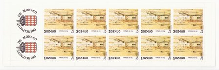 Monaco 1989 - YT C3 (10x 1669) - Postfrisk hæfte