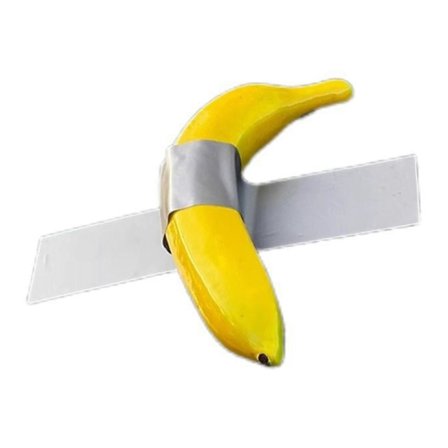 Håndmalt Gaffa Tape Banan Morsom Bilklistremerke Sterk Klebrighet Realistisk Utseende Kreativ Morsom Støtfangerklistremerke Bil Dekal
