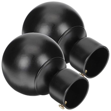 Gardinstangsknopper Jern Klassisk Bur Værelse Soveværelse Vinduer Dekoration 2 stk