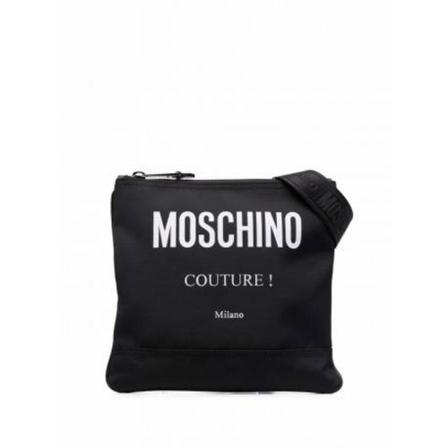 Moschino Messenger pocket Sort, Herre, Størrelse: ONE Size