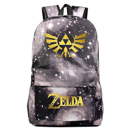 Zelda Kingdom Tears Skoletasker med Print - Unisex Casual Rygsække til Folkeskole- og Mellemskoleelever