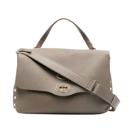 Zanellato, Heritage S Line Mailwoman BAG Grijs, Dames, Maat:ONE Size