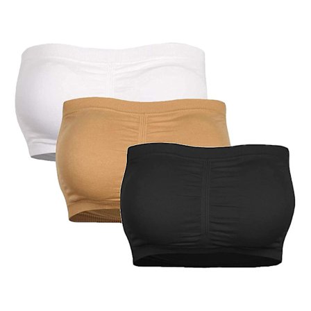 Kvinders Rør Top Dobbelt Lag Base Ingen Stål Ring Indpakket Brystpude Push Up Bh