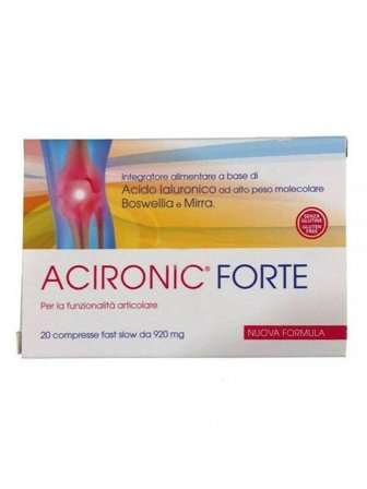 Acironic Forte 20 Compresse Fast-Slow