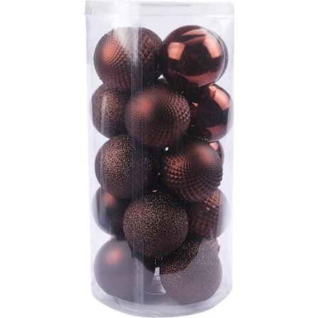 |NN| 20 stk. julekuler 8 cm for juletrepynt