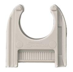 Castor EC 20 Rørfeste grå, 100-pakning 20 mm, Installasjonsmaterial