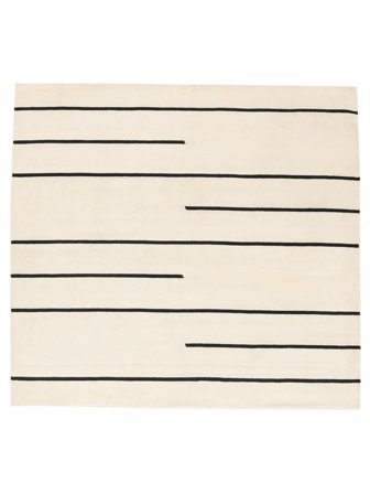 Handloom Pattern Tæppe 220X220 Uld