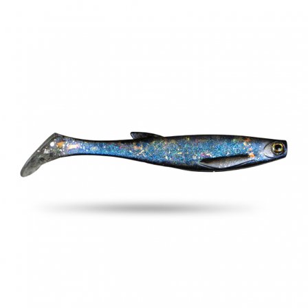 Scout Shad 9cm (5pcs) - Sparkle Ghost