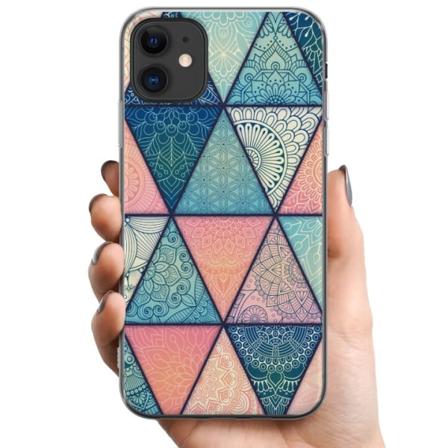 Apple iPhone 11 TPU Mobildeksel Mandala Triangler