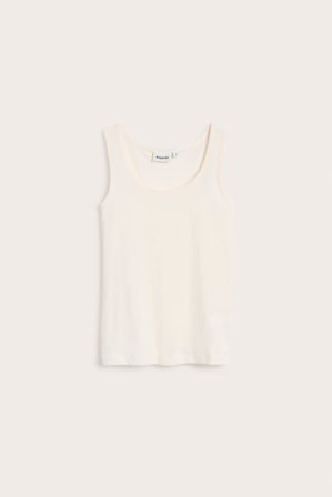 Kappahl | Koszulka podstawowa Offwhite S | Offwhite