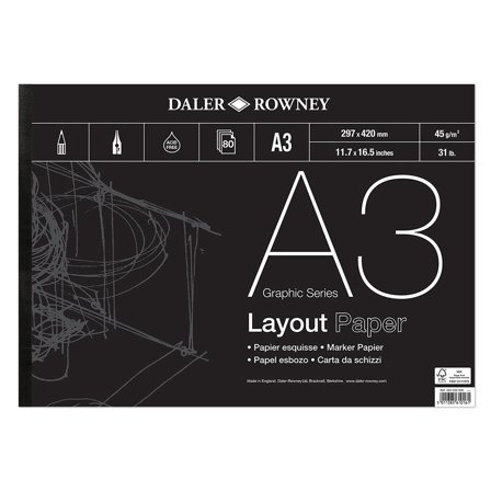 Daler-Rowney Layout Paper A3