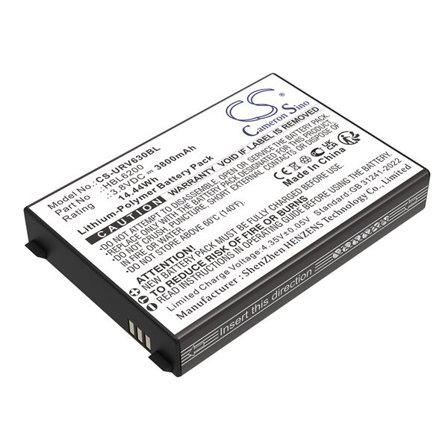 Batteri for strekkodeskanner for Urovo i6200S, i6300A, i6292S