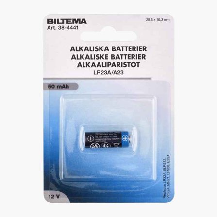 LR23A/A23M Alkaliskt batteri 12 V