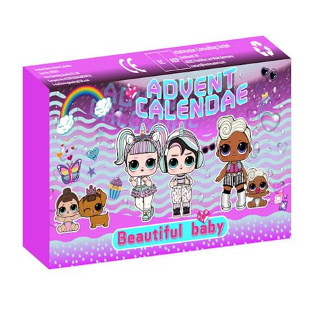 Jul 24 Digital Countdown Doll Ankomst Dag Blind Box As shown in figure