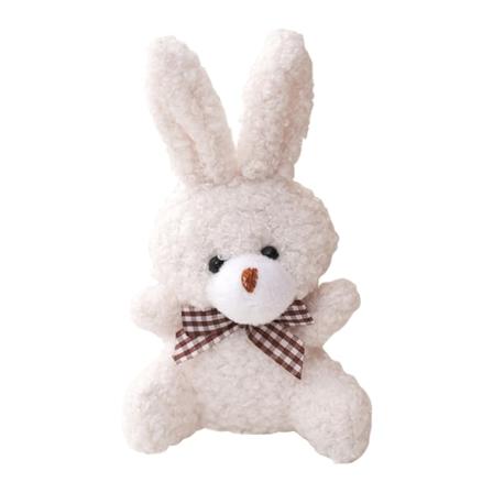 Pehmo Bunny Dolls Avaimenperä Ornamentti Pieni Kani Ripustuskoukulla Laukkuun Kangasreppu Täytetty nuken avaimenperä