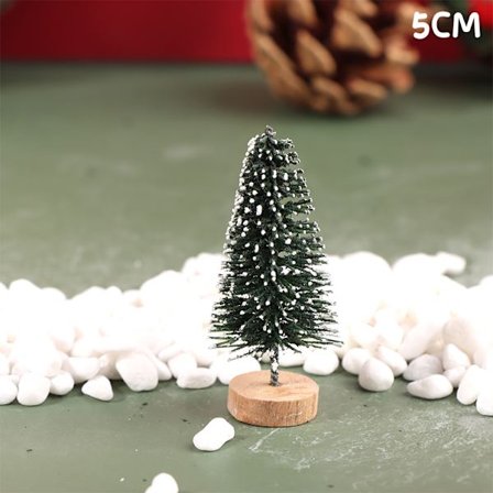 1:12 Dukkehus Miniatyr juletre Mikro landskapsdekor T