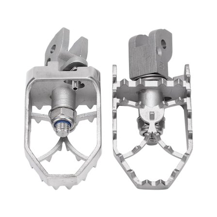 2 stk Motorcykel Fodstøtter 304 Rustfrit Stål Motorcykel Fodstøtter til MULTISTRADA 950 2015‐2017