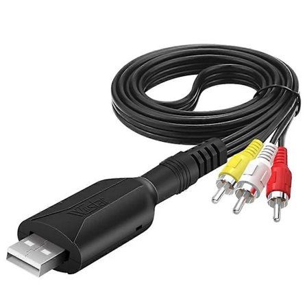 USB-videokaappauskortti VHS digitaaliseksi RCA USB 2.0 -äänitallennuslaiteadapterimuunnin Easy T