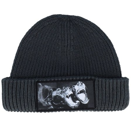 Calza Pennello - Grå shortbeanie Beanie - Dogs Beanie Harbour Grey Short Cuff @ Hatstore