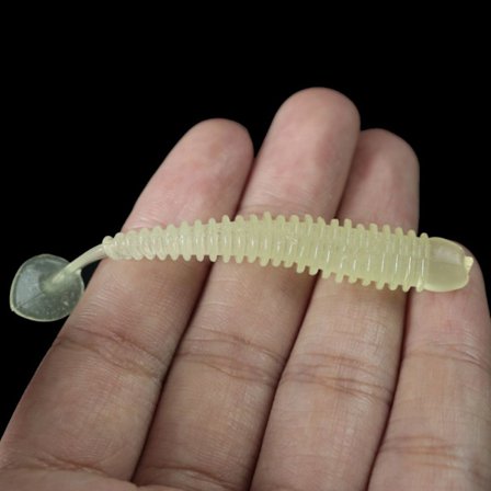 Fiske Myke Sluker Fiske Jigg Sluk LYSEGUL