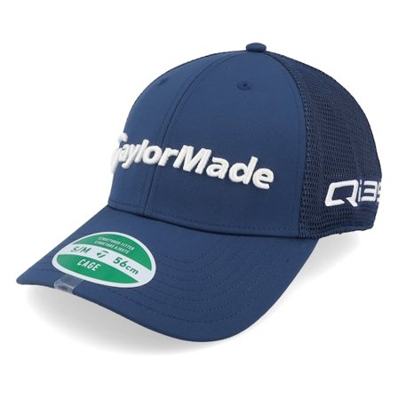 Taylor Made - Sininen flexfit Lippis - Tour Cage Hat Navy Mesh Flexfit @ Hatstore
