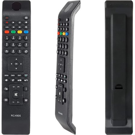 Universal fjernbetjening til JVC TV fjernbetjening RC4800, Polaroid/Bush/Hitachi/TECHWOOD/Digihome/JMB/Telefunken Smart TV'er