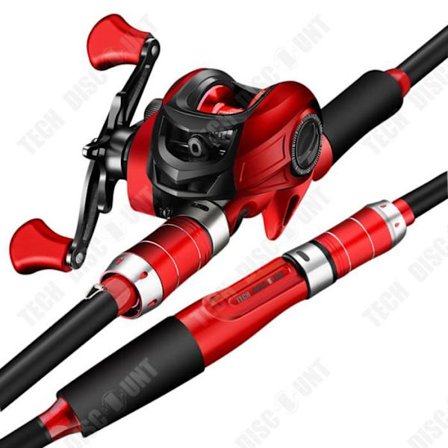 Onkimisväline - LUNAVO - 1.8m - Punainen - Unisex - Merikalastus