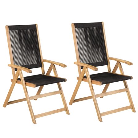 Venture Home Little John 1231-076 Positionsstol 2-pack, natur, Utemöbler