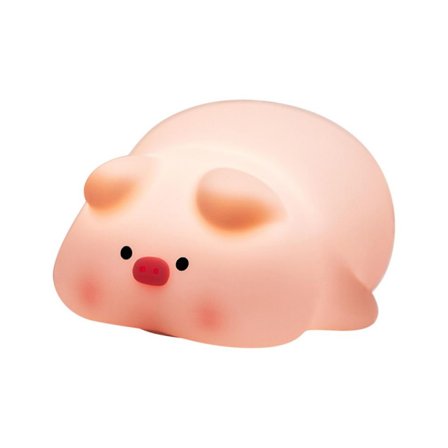 Yndig natlampe til børn Sød gris silikone natlamper til børneværelset 3 lysstyrkejusteringer til soveværelse stue