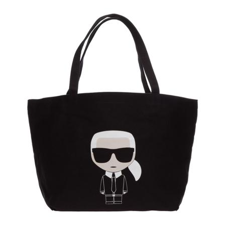 Karl Lagerfeld, Shoulder bag Zwart, Dames, Maat:ONE Size,print