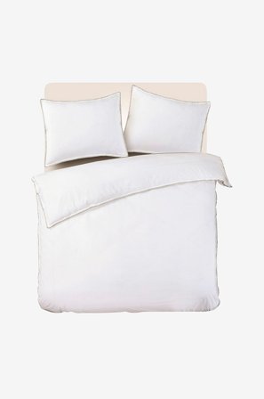 Kayori - Sengesæt - Niki - 2 dele - Hvid - Sengesæt - 150X210 - Fra Homeroom