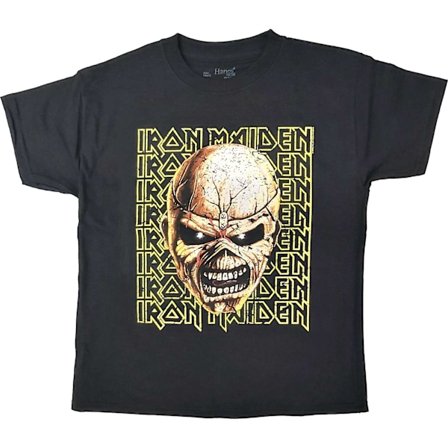 Iron Maiden Barn/Barn Big Trooper Head T-shirt 11-12 år