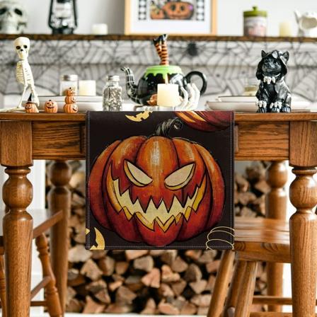 Halloween-pöytäliina, Kurpitsat Syksyinen Keittiön Ruokapöydän Koriste Ulkotiloihin Kotijuhliin