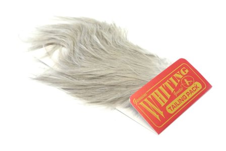 Whiting Coq de Leon Tailing Pack White dyed Light Dun