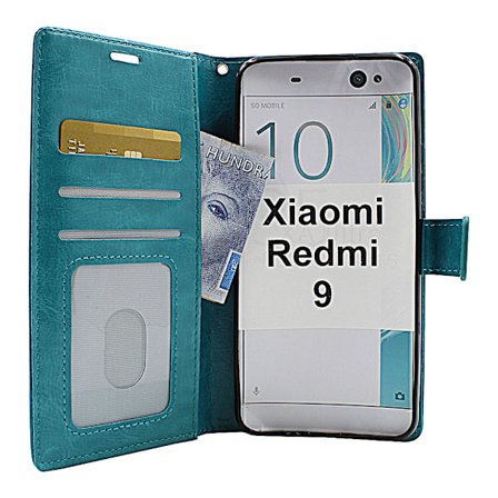 Crazy Horse Wallet Xiaomi Redmi 9