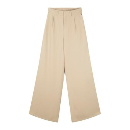 Alix THE Label Woven Wide LEG Pants , Beige , Dames , Maat: XS