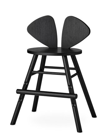 Nofred Mouse Børnestol - Black - 52X41X77CM