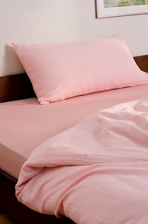 Jotex - Örngott i Muslin 50x90 Cm Ljusrosa AMILIA - Köp Örngott hos Jotex