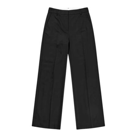 Munthe, Wide Trousers Zwart, Dames, Maat:S,polyester