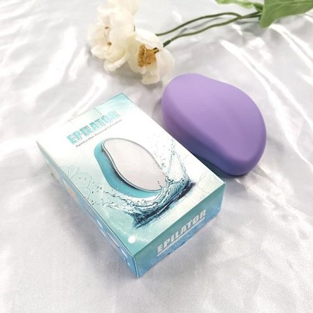 Crystal Hair Eraser NY - Smärtfri hårborttagning epilator LILA