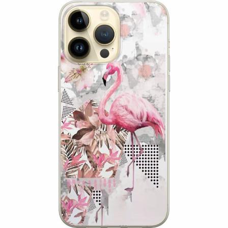 Apple Iphone 14 Pro Max Mjukt Skal - Flamingo